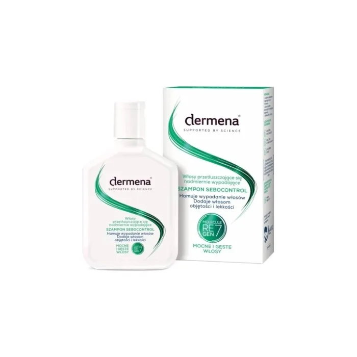Dermena Sebocontrol Shampoo For Oily Excessively Falling Hair 200 Ml