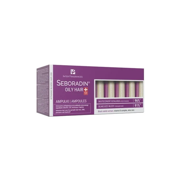 Seboradin Oily Hair Ampoules For Oily Hair 7ml