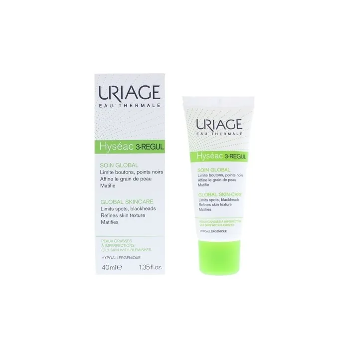 Uriage Hyseac 3regul Global Skincare For Oily Skin With Blemishes 40ml Unisex