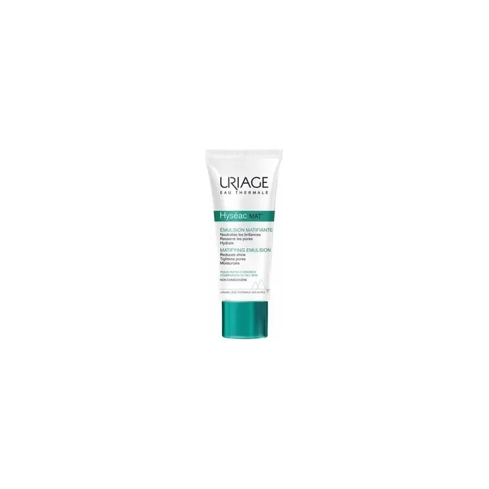 Uriage Hyseac Mattifying Emulsion Mat' 40ml Mattifying Emulsion For Oily Skin