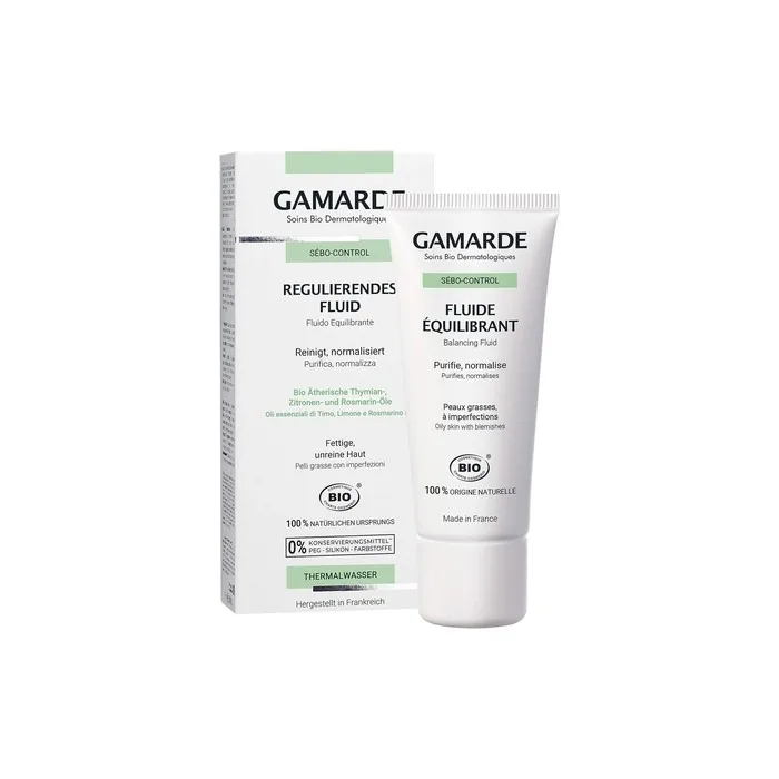 GAMARDE Bio-Cosmetics Regulating Fluid for Oily, Blemished and Combination Skin 40ml