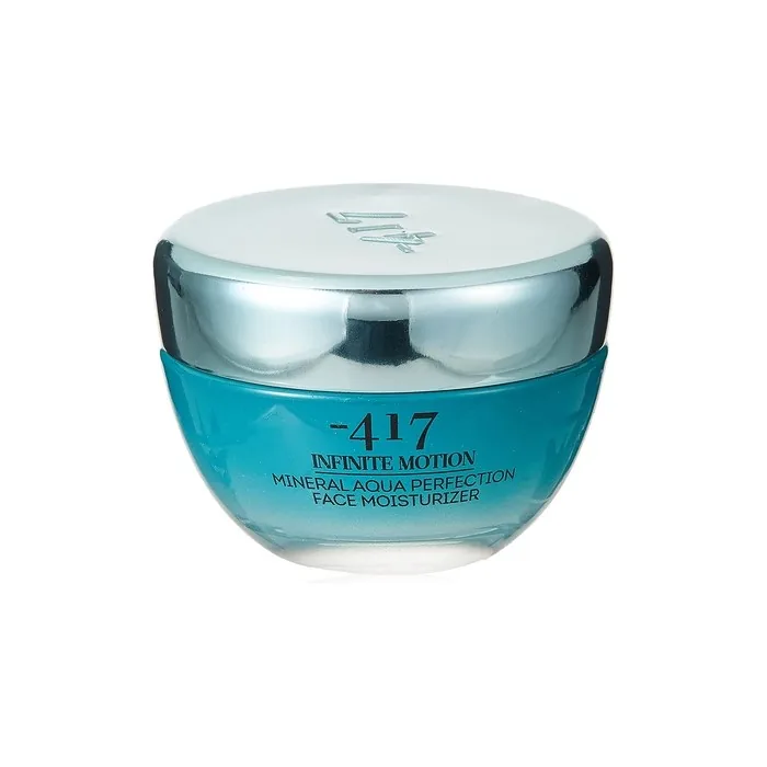 '-417 Dead Sea Cosmetics Mineral Aqua Face Moisturizer for Oily Skin with Jojoba Seed Oil and Shea Butter 1.7oz