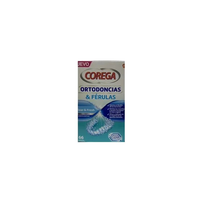 Corega Corega Orthodontics & Splints 66 Tablets