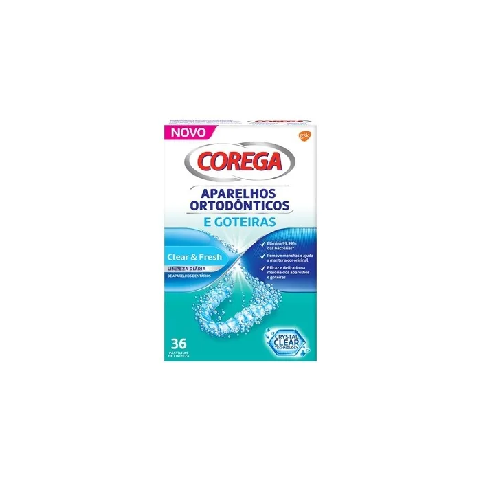 Corega Orthodontics & Splints 36 Tablets