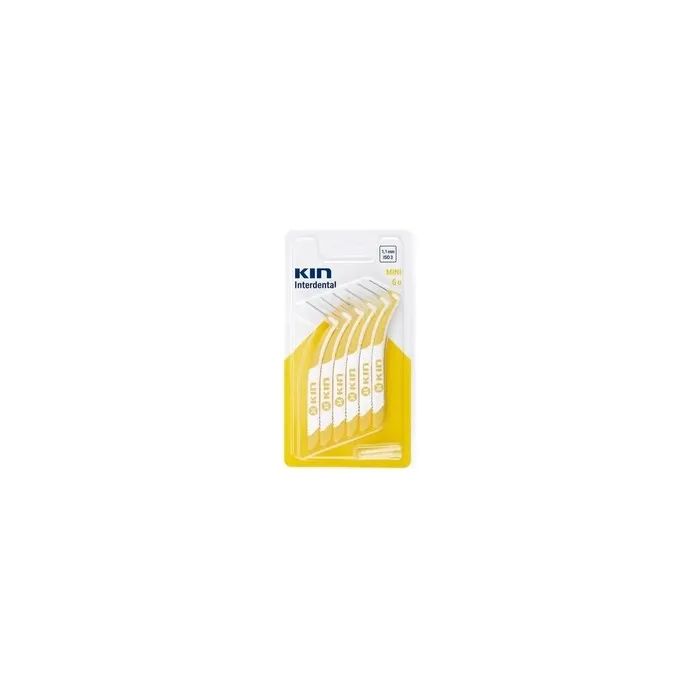 Kin Kin Interdental Brush Mini 11mm 6 Pieces