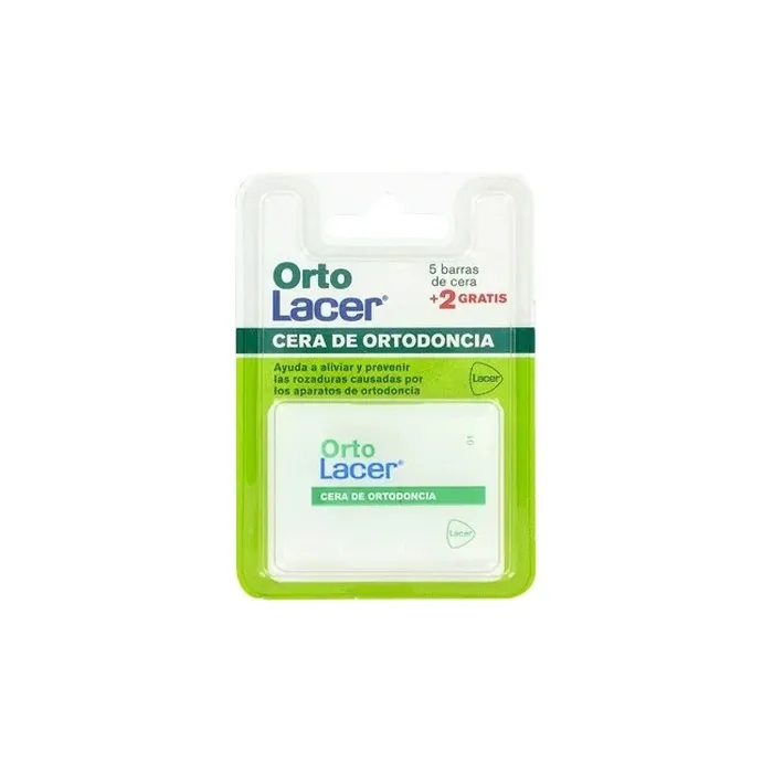Lacer Ortolacer Protective Orthodontic Wax Brush 7 Bars
