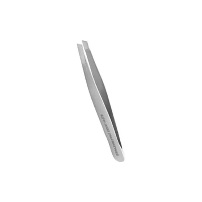 Staleks Expert 10 Type 3 Wide Beveled Tip Eyebrow Tweezers