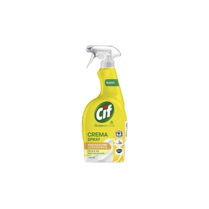Cif Cream Degreaser Trigger 650 Ml Green Lemon