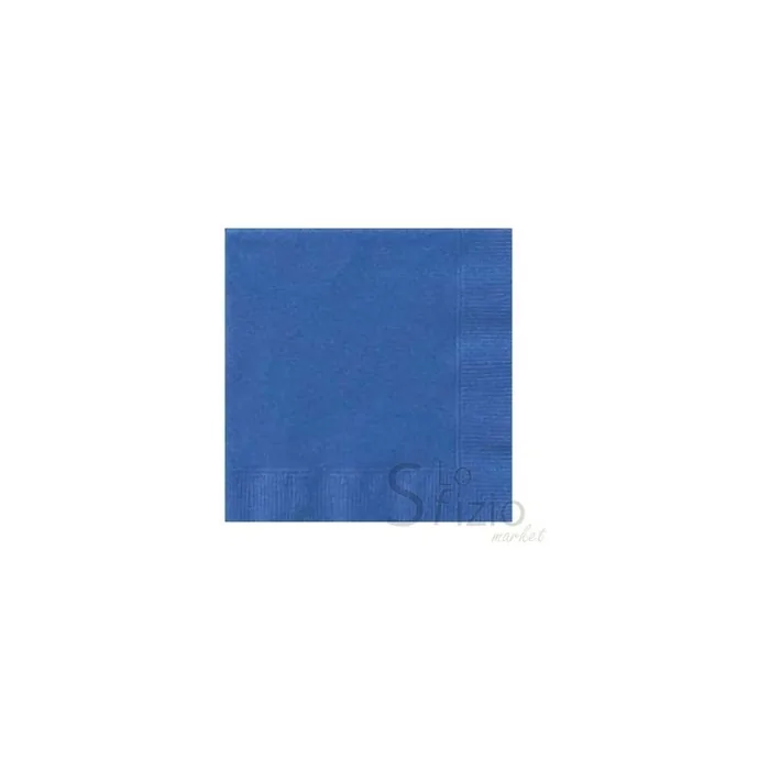 Bbs Blue Napkins 38x38 Soft 50 Pieces