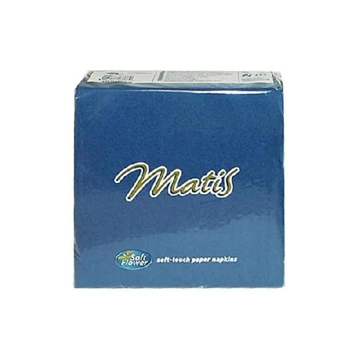 Soft Flower Blu 33x33 30 Pz.Tovaglioli