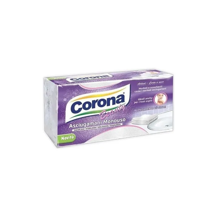 Corona Disposable Paper Towels Set of 50 Pcs 67x34 cm