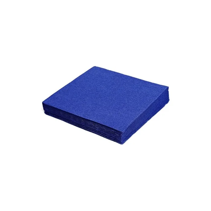 Dark Blue 1-Ply Napkins 33x33cm - Pack of 100