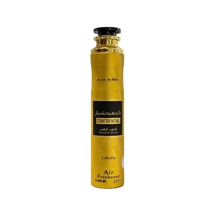 Lattafa Confidential Private Gold 300ml Air Freshener