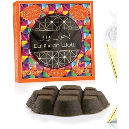 Nabeel Perfumes Bakhoor Wow Incense Solid Perfume for Unisex 30g