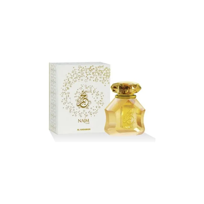 Al Haramain Najm Gold Perfumed Oil Unisex 18ml