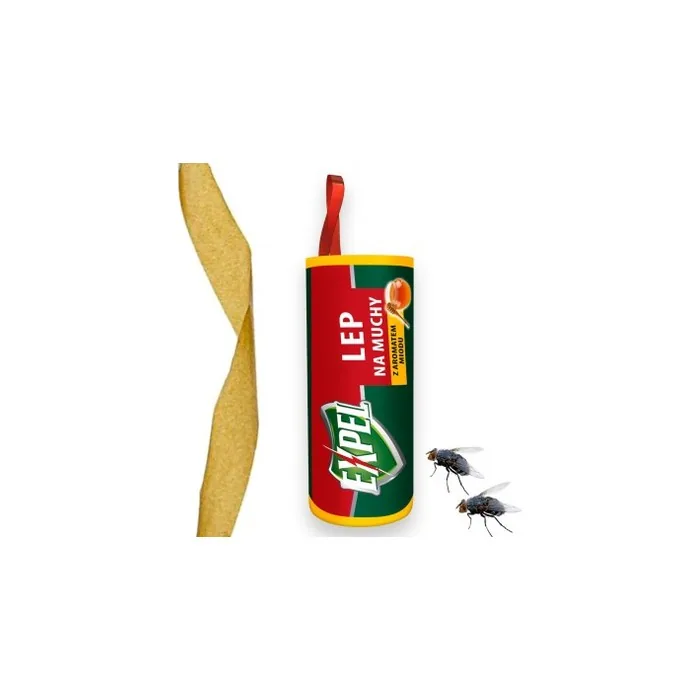 Expel Round Fly Sticker