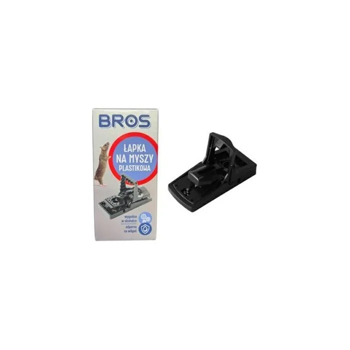 BROS Plastic Mousetrap for Mice - Pack of 5