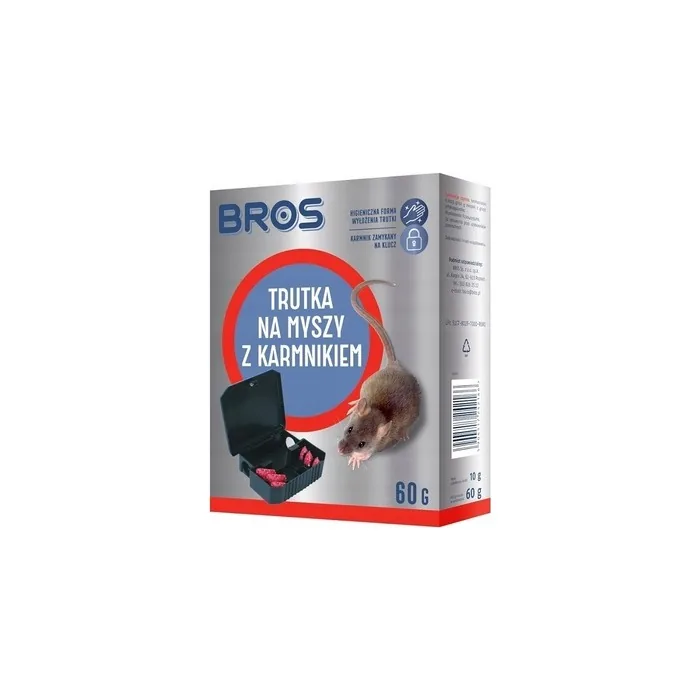 Bros Mouse Bait With Feeder 60 Grams