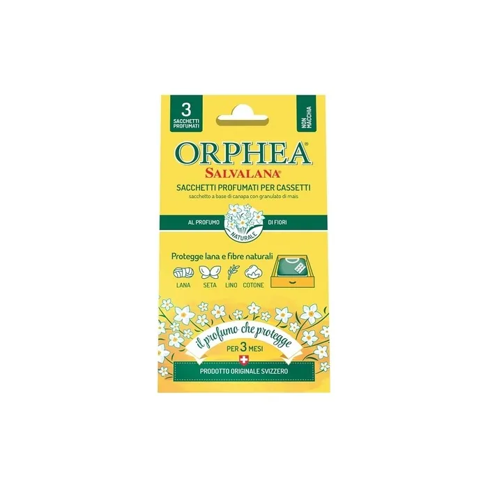 Orphea Tarmicida Sacchetti Misto 4 Pz. - Moth Killer