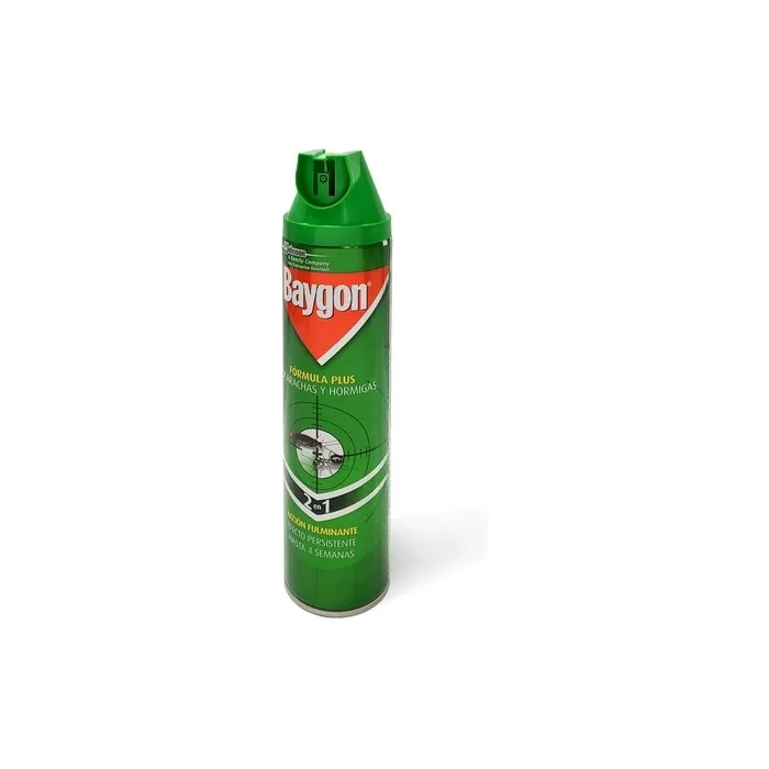 Baygon Formula Plus Insecticide Spray Against Cockroaches and Ants 400ml