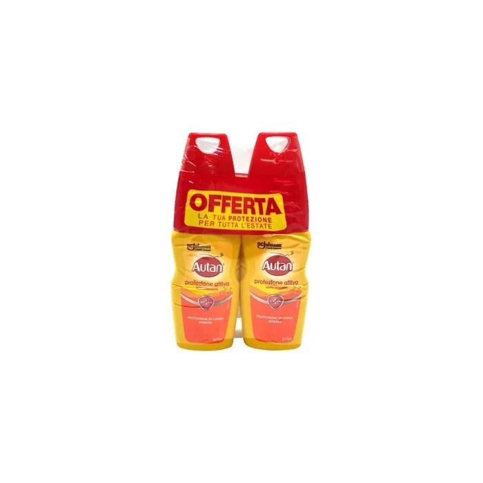 Autan Active Protection Spray Twin Pack - 12 Units