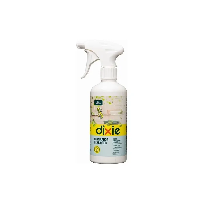 DIXIE Odor Eliminator Spray 500ml - Effectively Fights Bad Environmental Odors - Pleasant Clean Scent - Captures Odors Without Masking - Eliminates Tobacco Odor and Pet Urine
