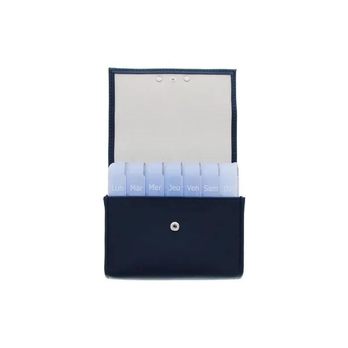 Pilbox Maxi Weekly Pill Organizer 270g - Navy