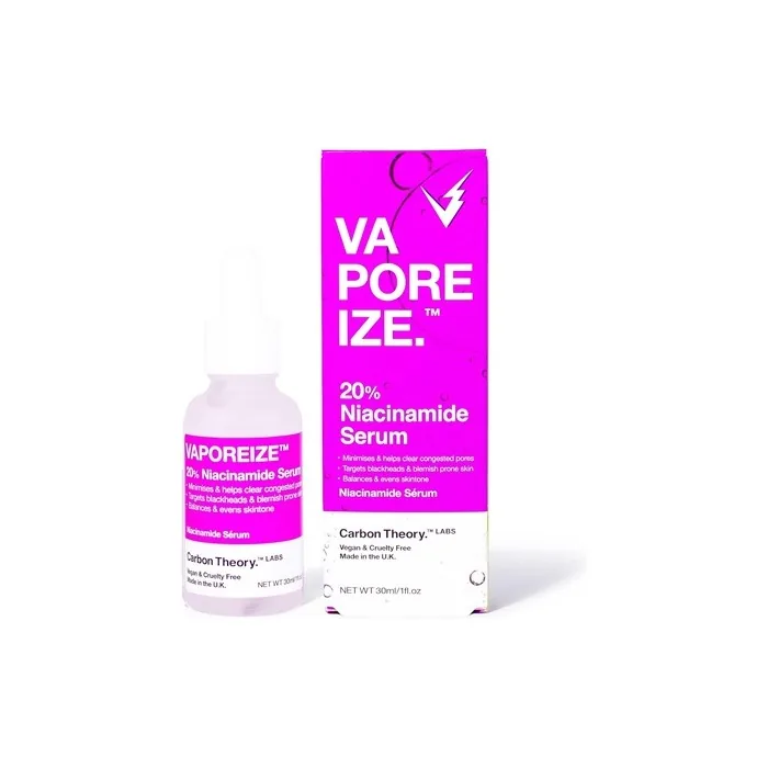 Carbon Theory 20 Niacinamide Serum Pore Minimizer and Blackhead Remover