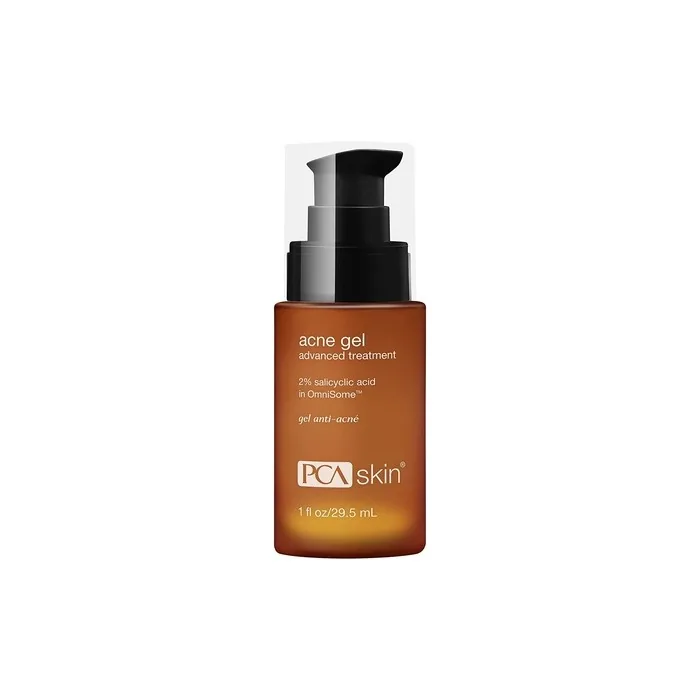 PCA SKIN Acne Spot Treatment Facial Gel 2% Salicylic Acid Brightening Face Serum 1 fl oz