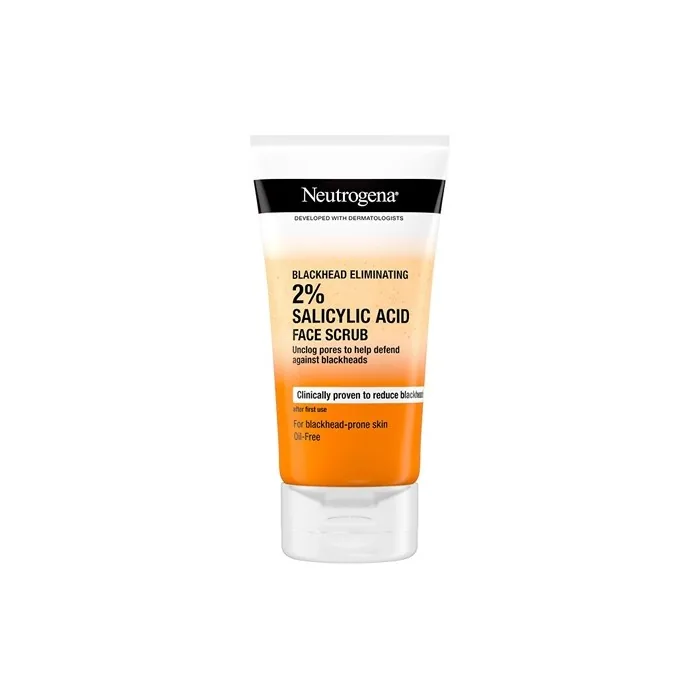 Neutrogena Salicylic Acid Face Scrub 150 Ml Blackhead Eliminating Facial Scrub