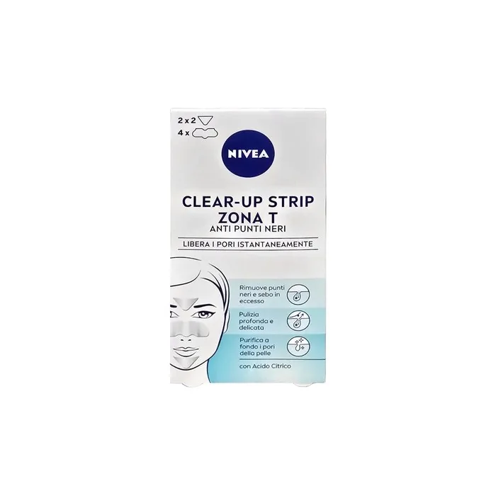 Beiersdorf Nivea Viso Kao Biore' Clearup Strip Zona T