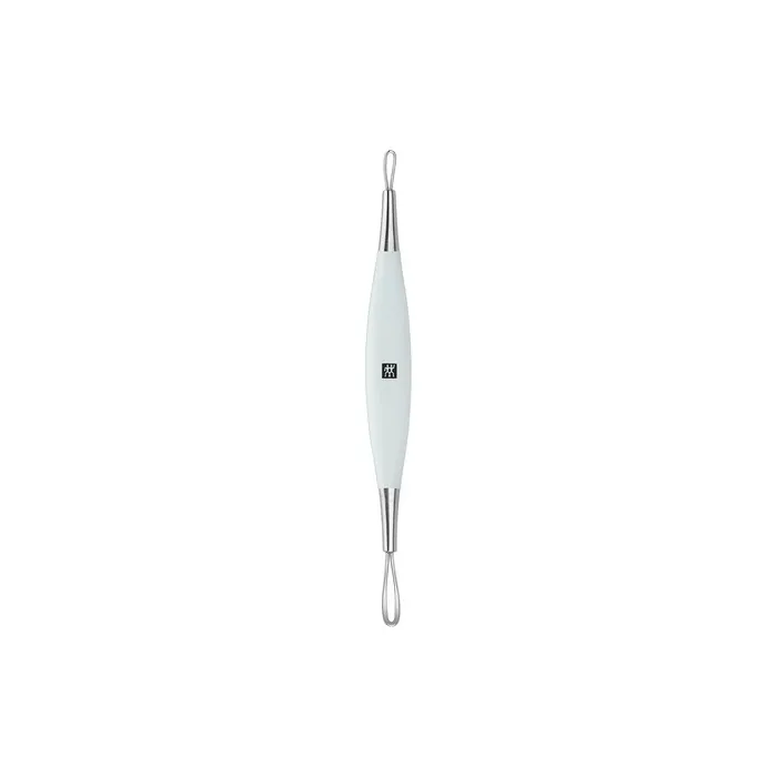 ZWILLING Twinox Professional Blackhead Remover with 2 Loops and Ergonomic Shape Stainless Steel Mint