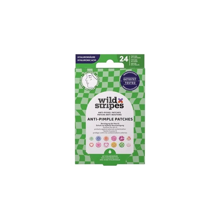 Wild Stripes Anti-Pimple Patches Groovy Recover - Colorful Pimple Patches