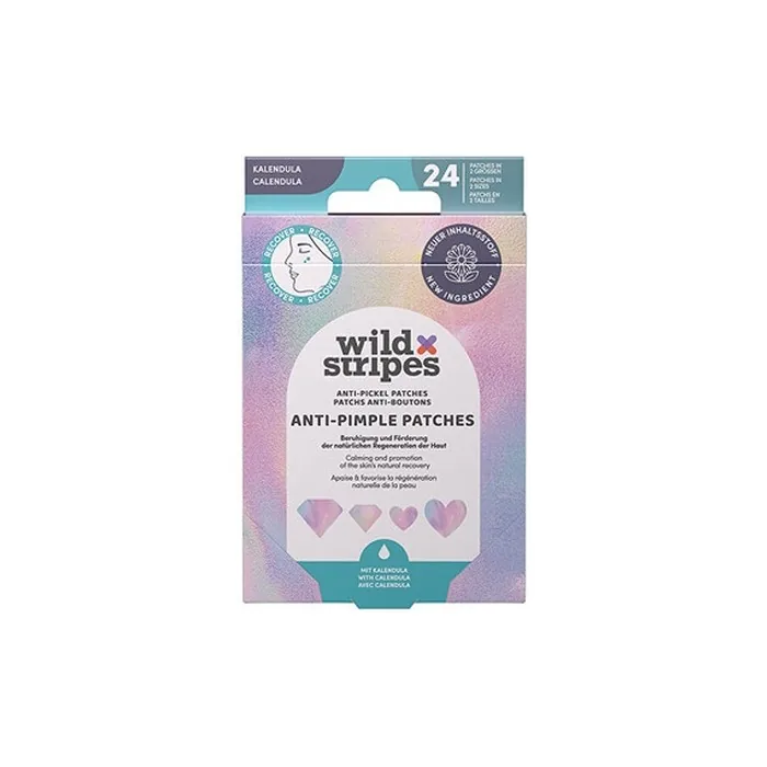 Wild Stripes Diamond Recover Anti-Pimple Patches 24 Pieces