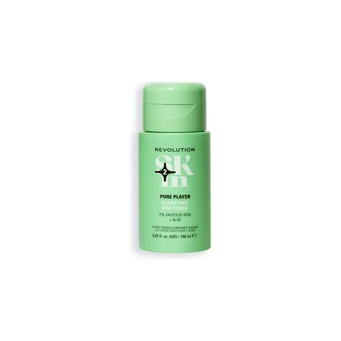 Revolution Skincare Pore Player 2% Salicylic Acid & Aloe Clarifying BHA Toner 150ml
