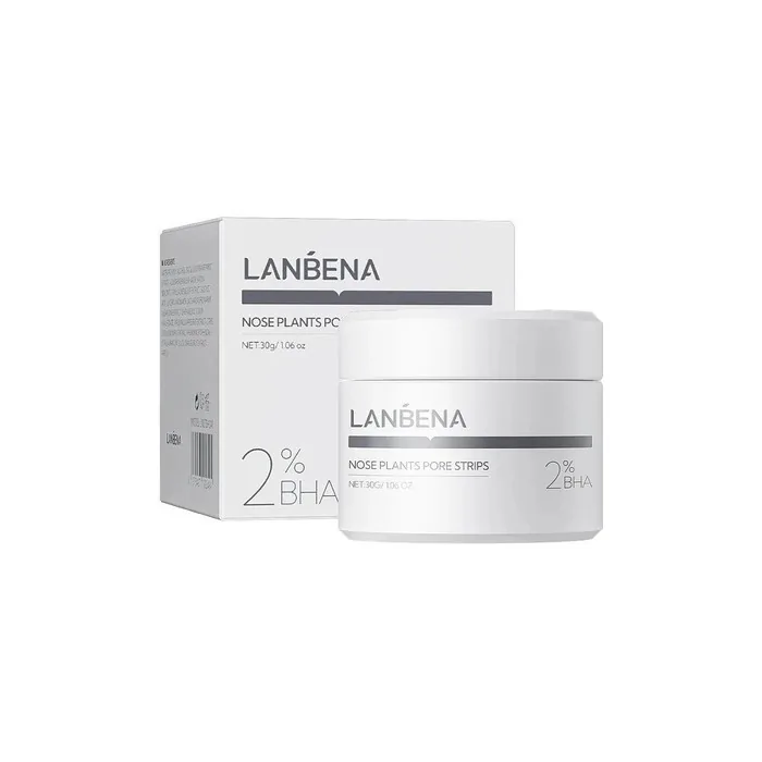 Lanbena Nose Plants 20 Cleansing Patches For Nose 2 Bha 30g