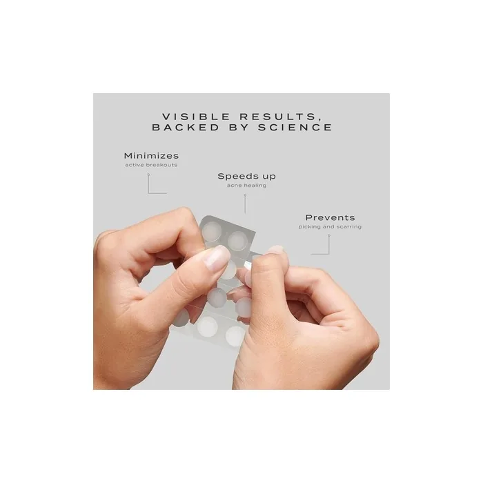 Vue Blemish Hydrocolloid Pimple Patches for Acne Breakouts