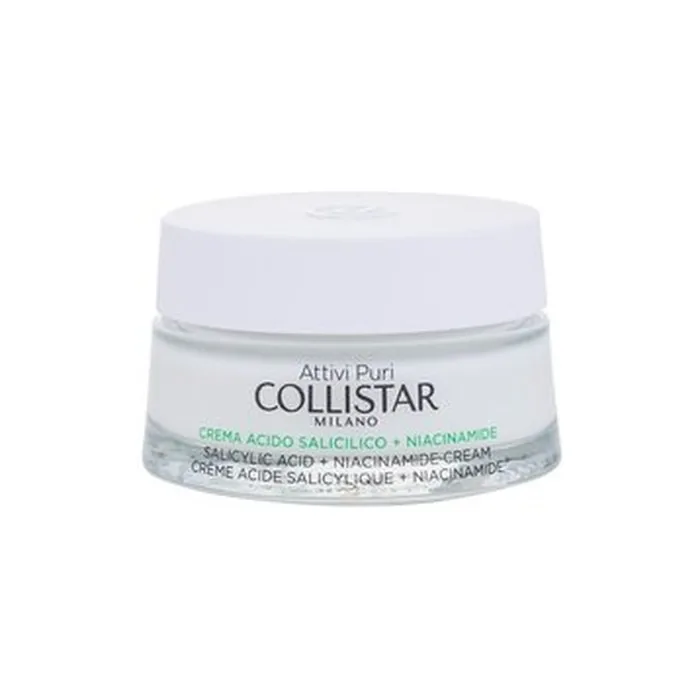 Collistar Pure Actives Salicylic Acid Niacinamide Cream 50ml Antiblemish Oil Control