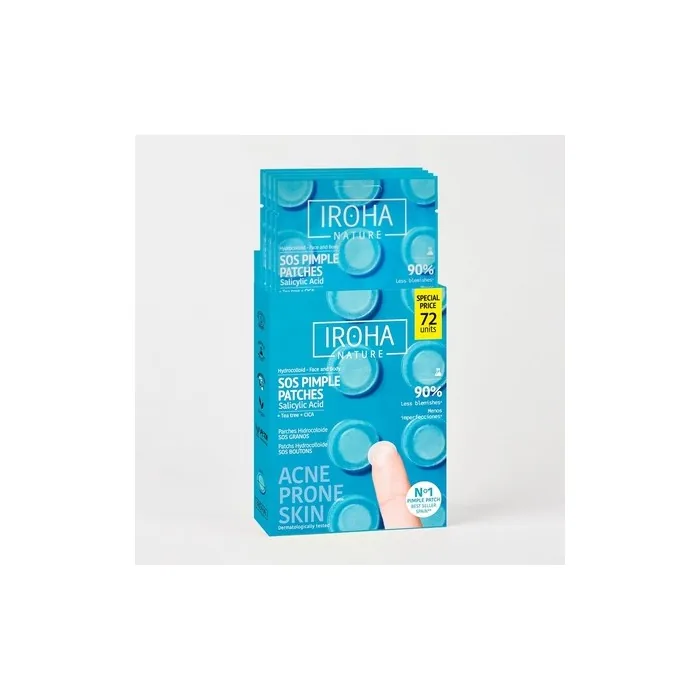 Iroha Nature SOS Blemish Patches with Salicylic Acid and Tea Tree Oil