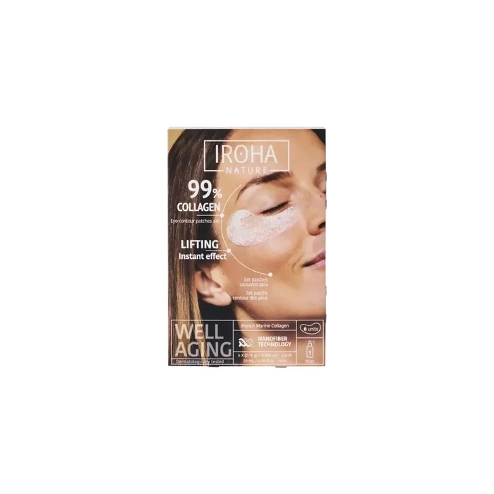Iroha Nature 99 Collagen Eye Patches Acne Treatment Cream & Blackhead Removal