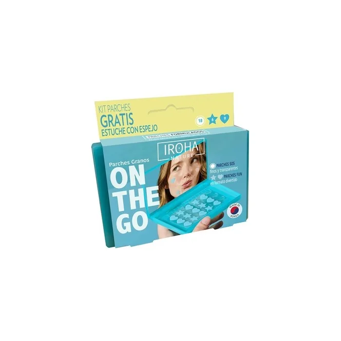 IROHA NATURE Pack On The Go Patches for Blemishes with Mirror