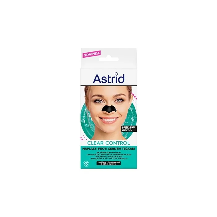 Astrid Clear Control Blackhead Patches - 6 Pieces
