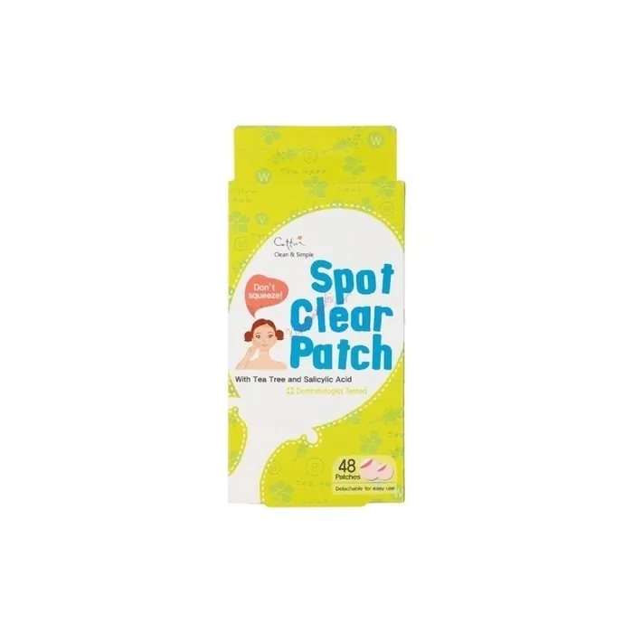 Cettua Spot Clear Patch for Pimples 48 Adhesive Patches