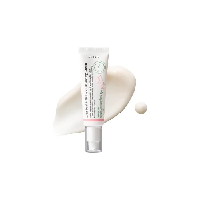 Axeis-Y LHA Peel & Fill Pore Balancing Cream - Blackhead Remover & Pore Minimizer
