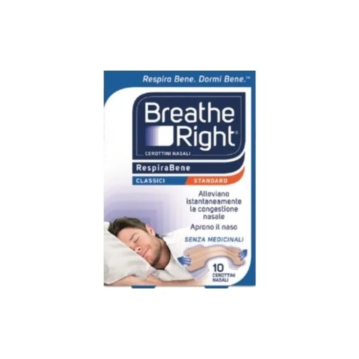 Breathe Right Original Standard Nasal Strips 10 Pieces