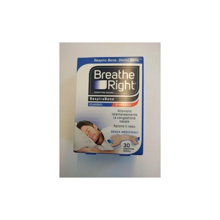 Breathe Right Original Standard Nasal Strips 30 Pieces