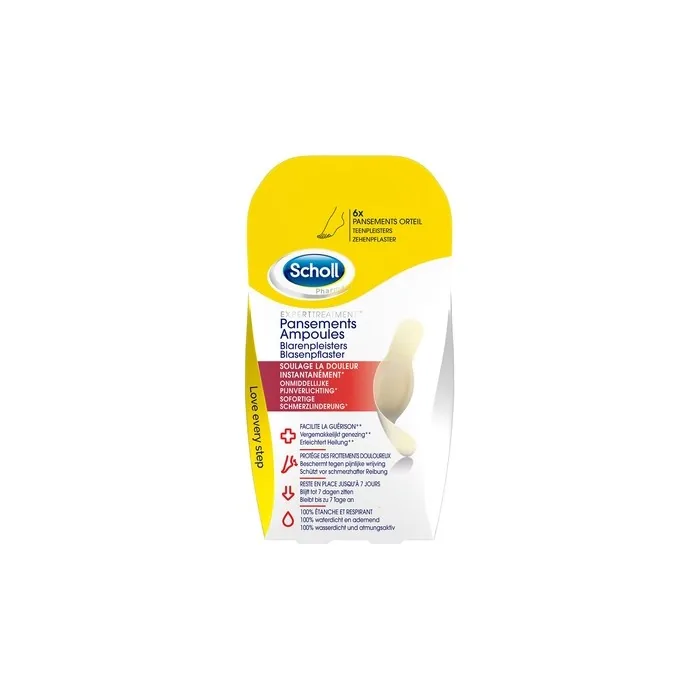 Scholl Blister Plasters For Toes Effective Protection For Blisters