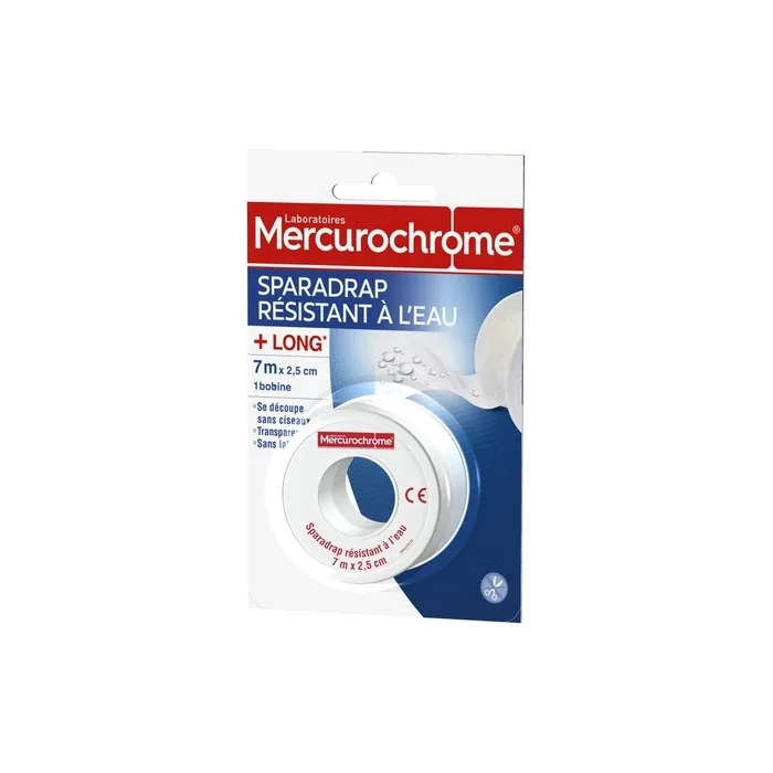Mercurochrome Waterproof Plaster 7m