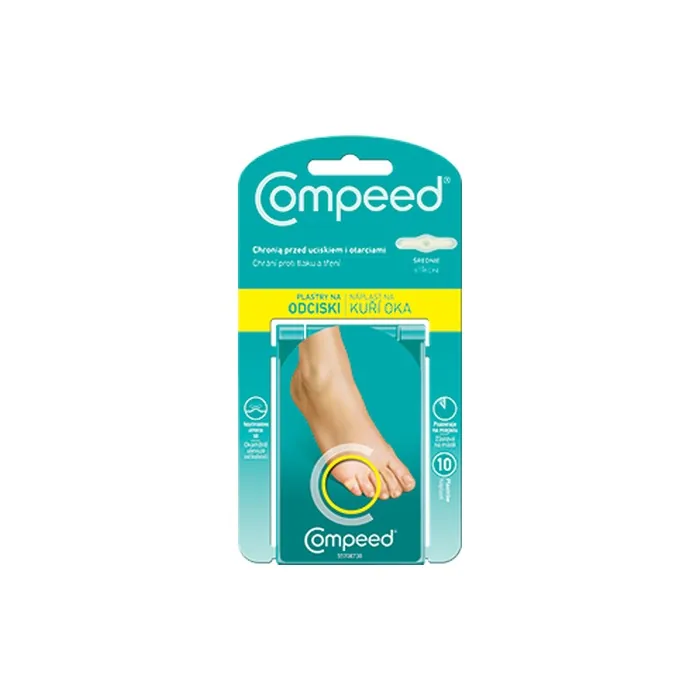 Compeed Fingerprint Plasters Active Medium - 10 Pieces