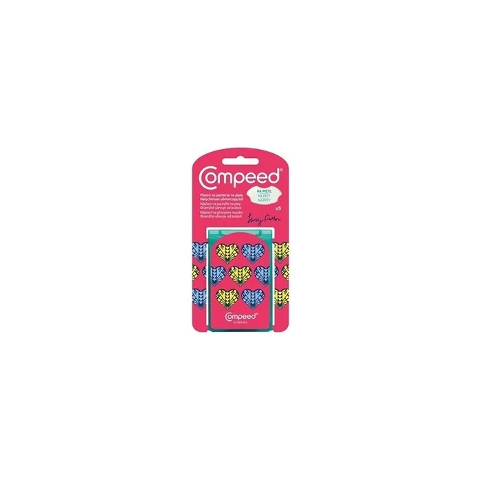Compeed Heel Plasters for Blisters 5 Pcs Absorbing Moisture